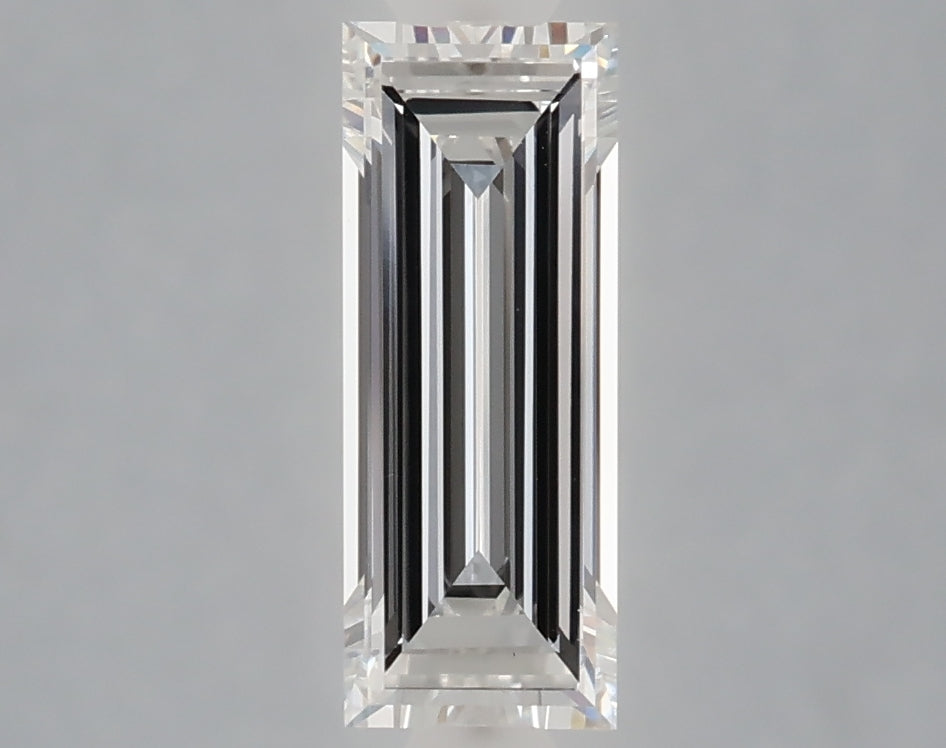 1.06 carat baguette lab grown diamond E color VS1 clarity