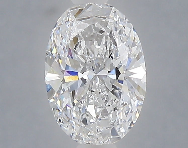 1.10 carat oval lab grown diamond D color VVS2 clarity