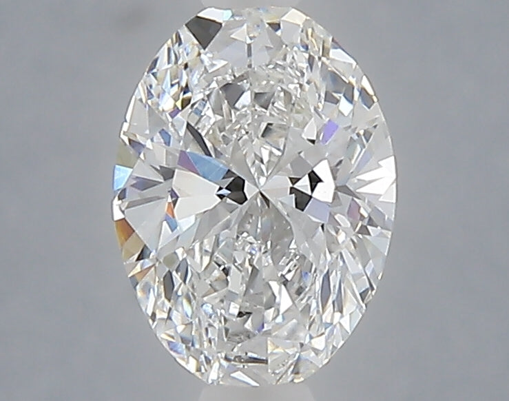 1.10 carat oval lab grown diamond E color VVS2 clarity