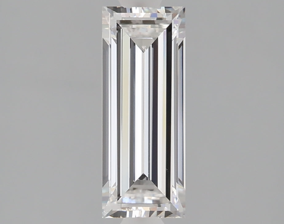 1.05 carat baguette lab grown diamond E color VVS2 clarity