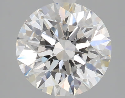 2.51 carat round lab grown diamond E color VVS2 clarity
