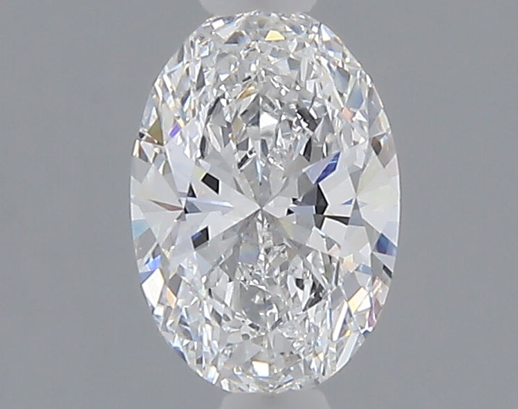 1.05 carat oval lab grown diamond D color VVS2 clarity