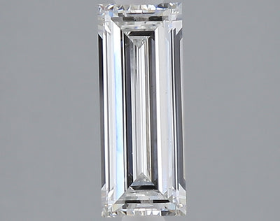 1.04 carat baguette lab grown diamond E color VS1 clarity