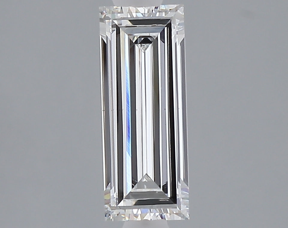 1.05 carat baguette lab grown diamond D color VS1 clarity