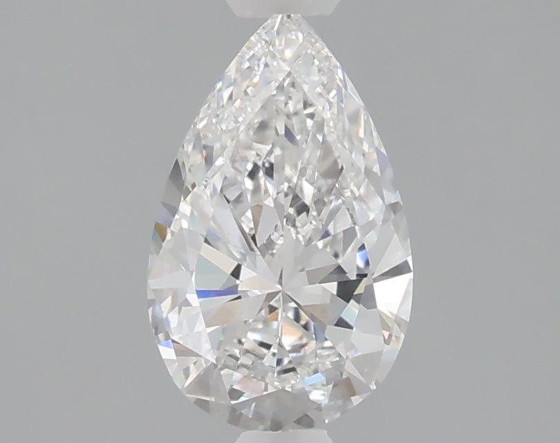 1.10 carat pear lab grown diamond E color VS1 clarity