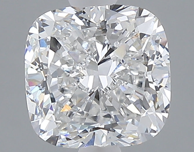 2.07 carat cushion lab grown diamond E color VVS2 clarity