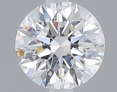 1.59 carat round lab grown diamond D color VVS2 clarity