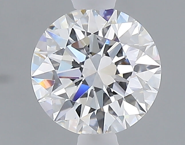1.08 carat round lab grown diamond D color VVS2 clarity