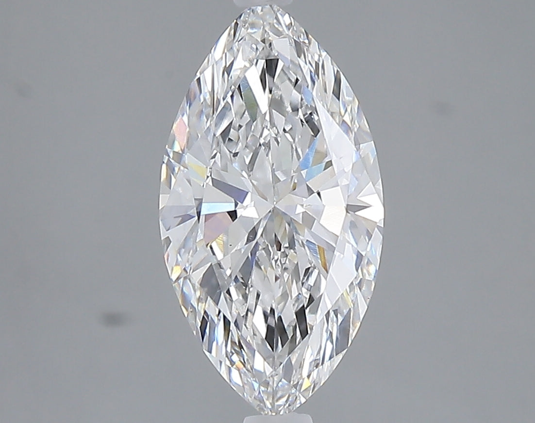 2.08 carat marquise lab grown diamond E color VVS2 clarity