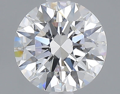 1.56 carat round lab grown diamond E color VVS2 clarity