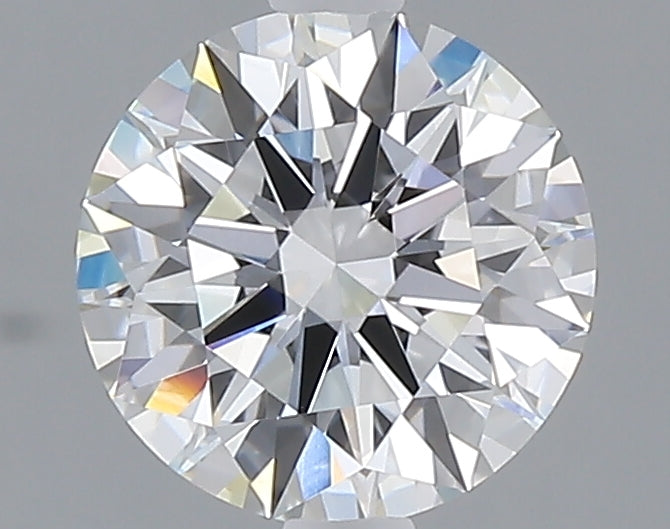 1.58 carat round lab grown diamond D color VVS2 clarity