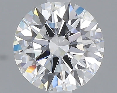 1.58 carat round lab grown diamond D color VVS2 clarity