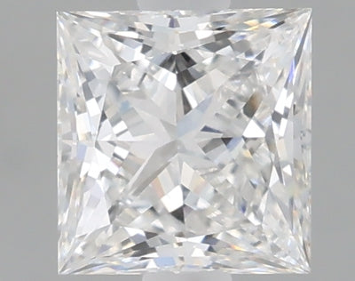1.08 carat princess lab grown diamond E color VVS2 clarity
