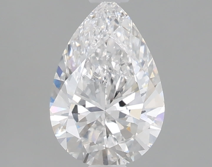 1.02 carat pear lab grown diamond D color VVS2 clarity