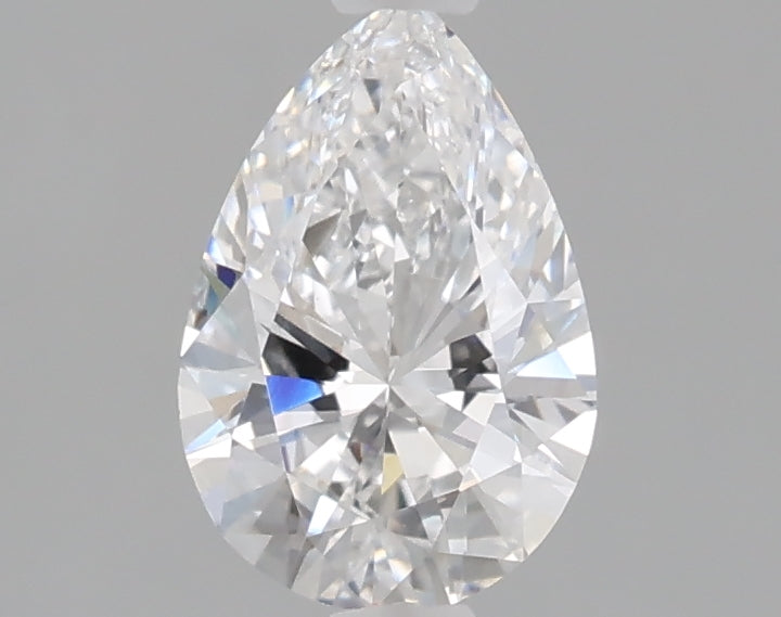 1.02 carat pear lab grown diamond D color VVS2 clarity