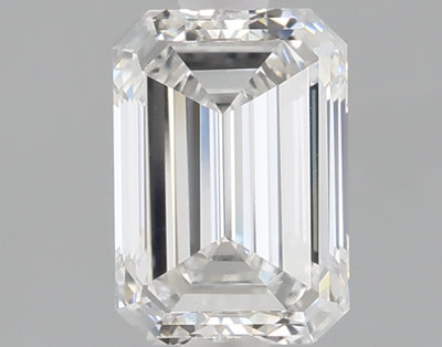 1.52 carat emerald lab grown diamond E color VS1 clarity