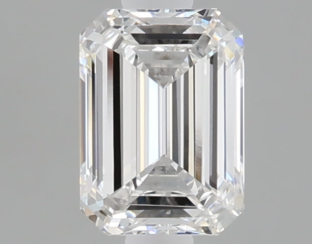 1.01 carat emerald lab grown diamond E color VS1 clarity