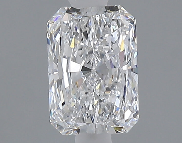 1.08 carat radiant lab grown diamond D color VVS2 clarity