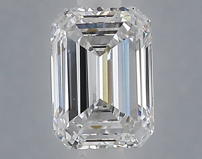 1.01 carat emerald lab grown diamond E color VVS2 clarity