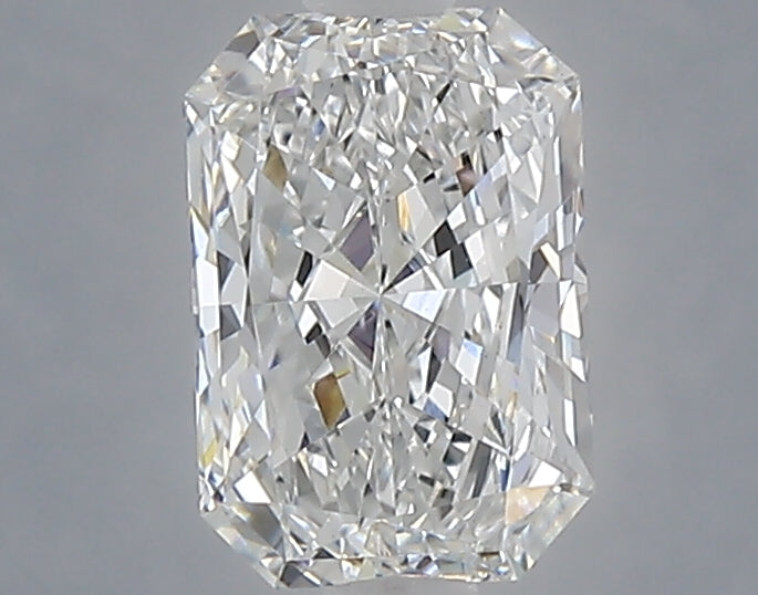 1.10 carat radiant lab grown diamond E color VVS2 clarity