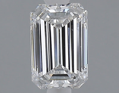 1.01 carat emerald lab grown diamond E color VS1 clarity