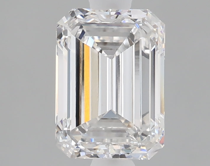 1.52 carat emerald lab grown diamond D color VVS2 clarity