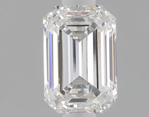 1.03 carat emerald lab grown diamond E color VS1 clarity