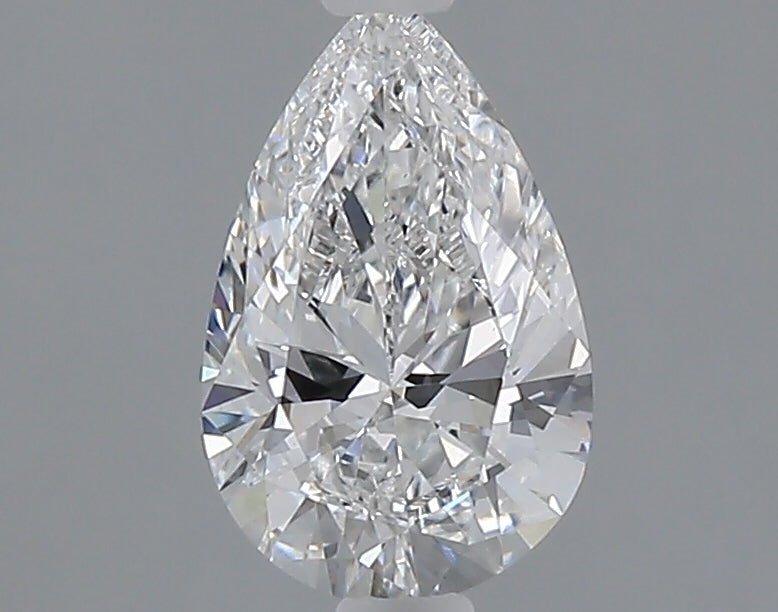 1.03 carat pear lab grown diamond E color VVS2 clarity
