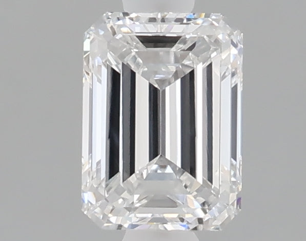 1.01 carat emerald lab grown diamond E color VVS2 clarity