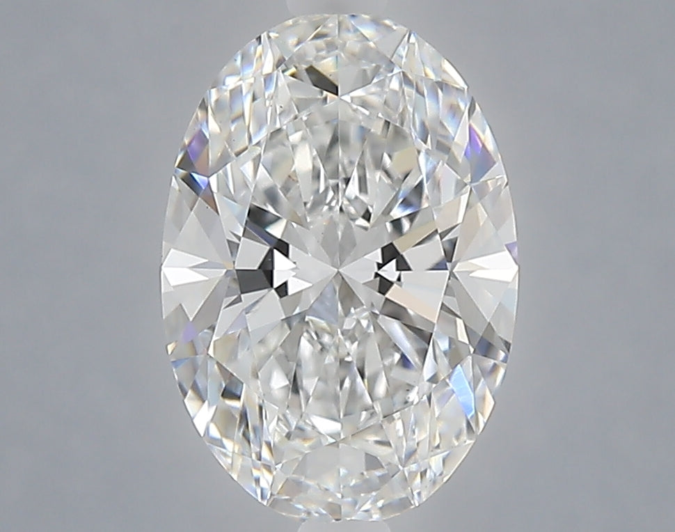 2.34 carat oval lab grown diamond E color VS1 clarity