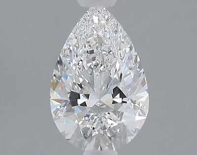1.07 carat pear lab grown diamond D color SI1 clarity