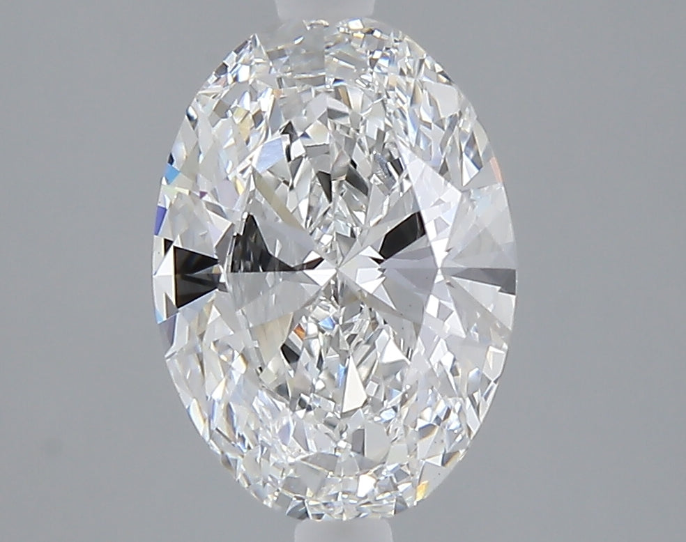2.28 carat oval lab grown diamond E color VVS2 clarity