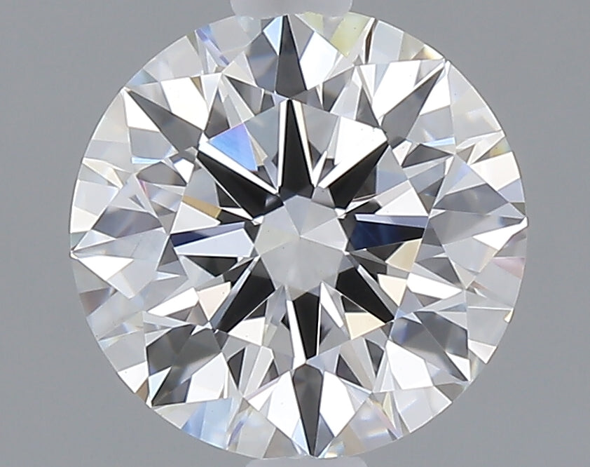 1.58 carat round lab grown diamond E color VVS2 clarity