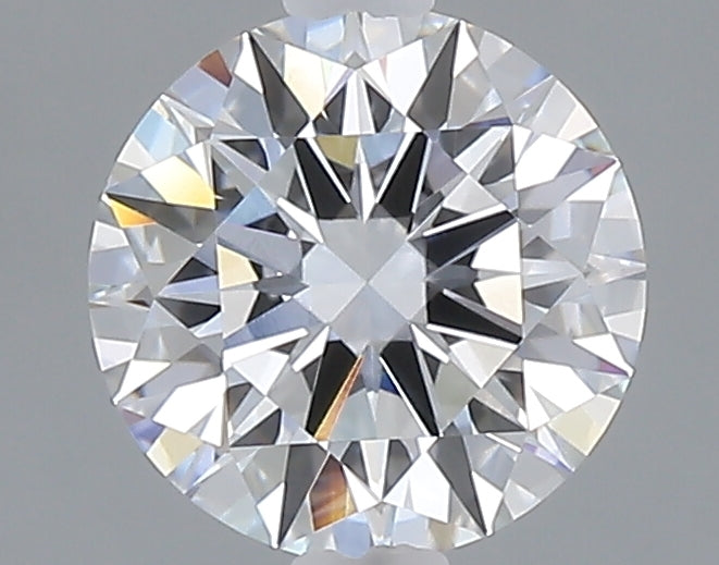 1.53 carat round lab grown diamond D color VVS2 clarity