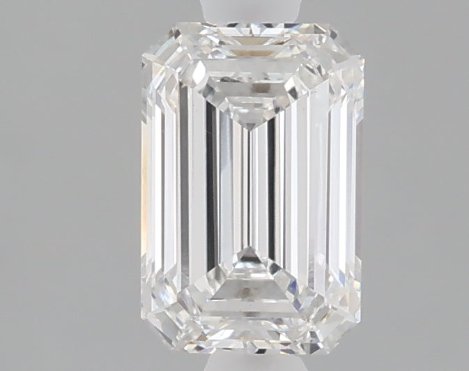 1.04 carat emerald lab grown diamond E color VS1 clarity