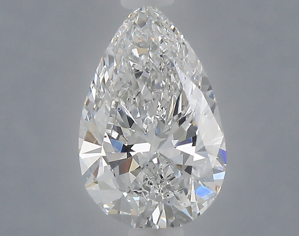 1.02 carat pear lab grown diamond E color VS2 clarity
