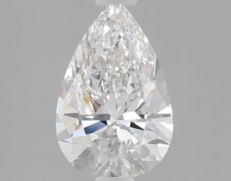1.01 carat pear lab grown diamond E color VS1 clarity