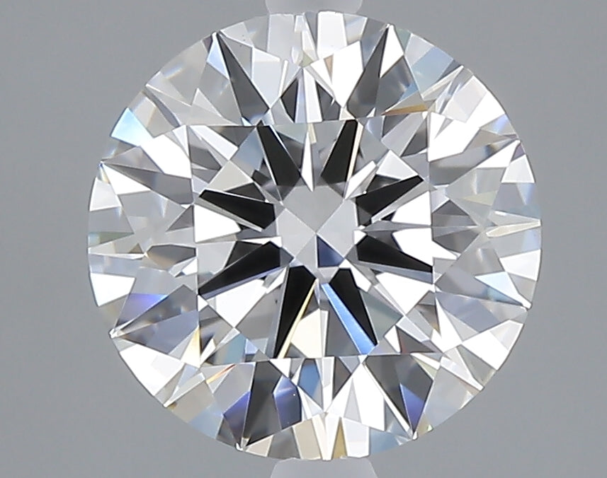3.01 carat round lab grown diamond E color VVS2 clarity