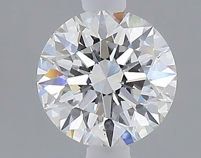 1.07 carat round lab grown diamond E color VVS2 clarity