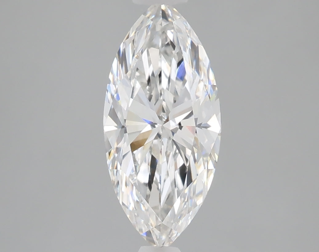 1.57 carat marquise lab grown diamond E color VVS2 clarity