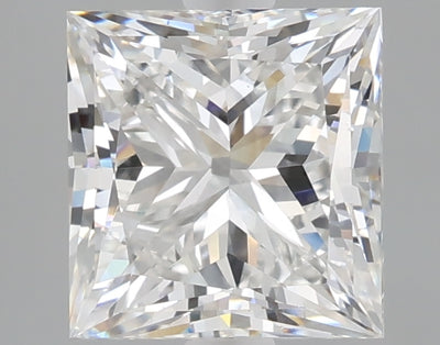 2.50 carat princess lab grown diamond E color VVS2 clarity