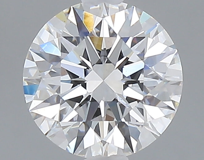 1.60 carat round lab grown diamond D color VVS2 clarity