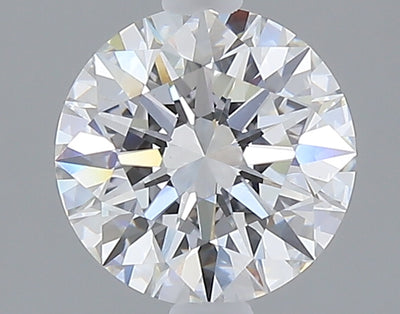 1.59 carat round lab grown diamond D color VVS2 clarity