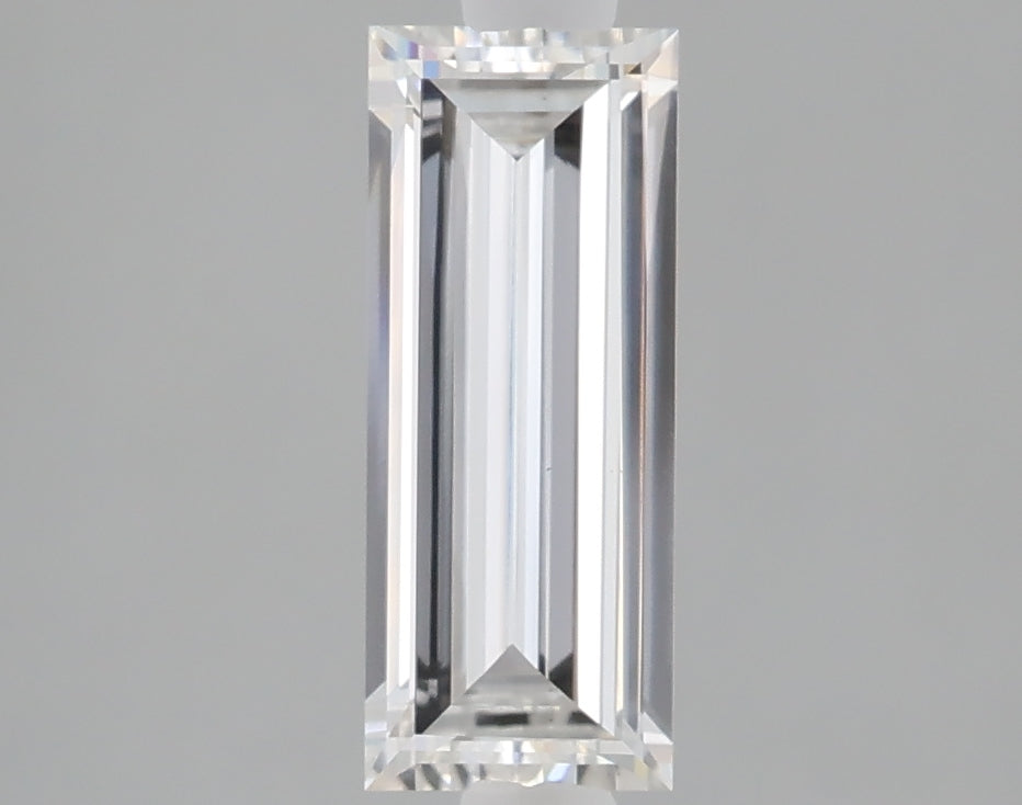 1.03 carat baguette lab grown diamond E color VVS2 clarity