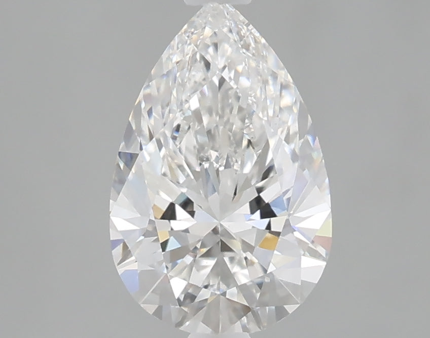 1.58 carat pear lab grown diamond E color VVS1 clarity