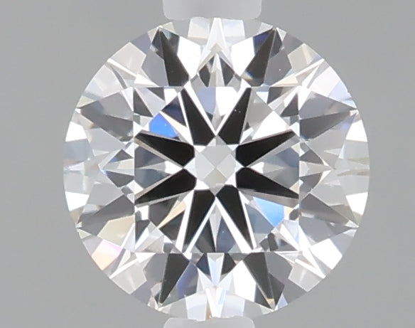 1.01 carat round lab grown diamond D color VVS2 clarity
