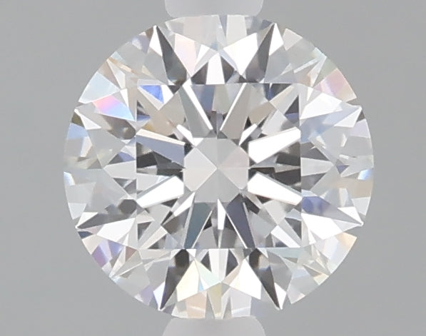 1.06 carat round lab grown diamond D color VVS2 clarity