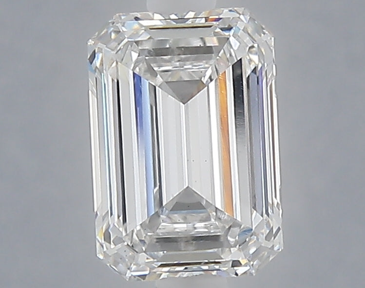 1.52 carat emerald lab grown diamond E color VS1 clarity