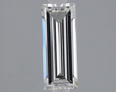 1.00 carat baguette lab grown diamond F color VS1 clarity