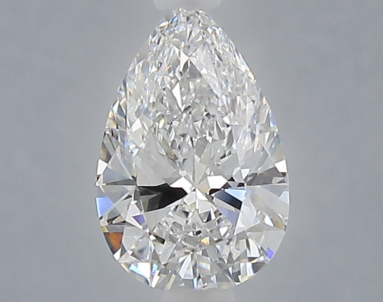 1.05 carat pear lab grown diamond D color VVS2 clarity